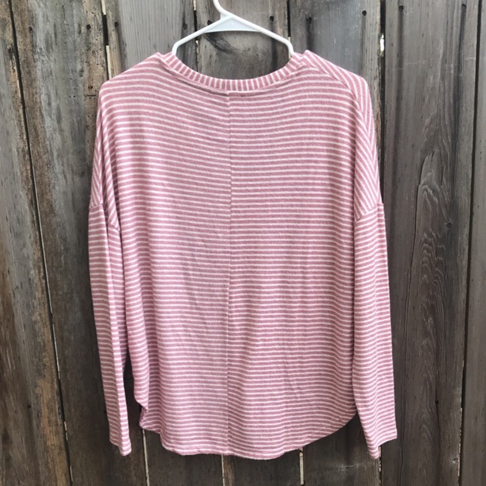 High low Striped long sleeve - Picture 3 of 3